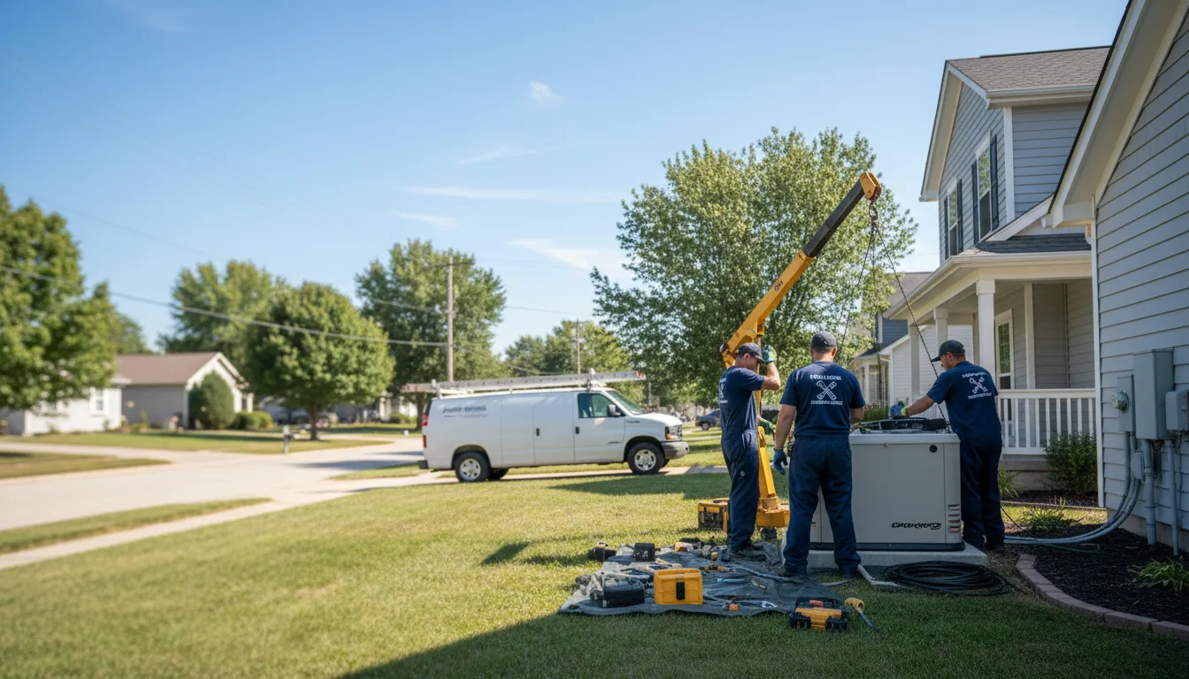 Generator Installation in Hessmer, LA near me